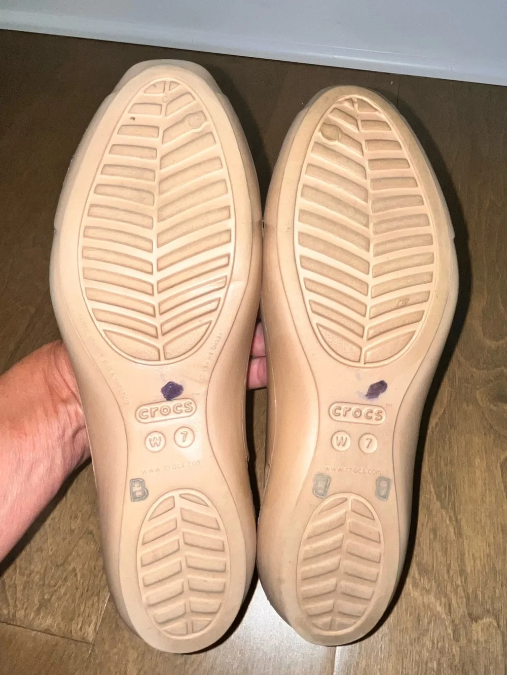 Crocs Sienna Flats - Brown Women's Size 7